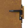 Garden Gate 85x150 cm Corten Steel - Stylish & Durable