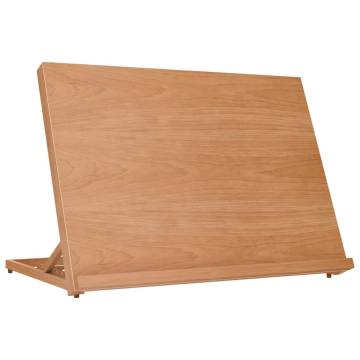 Table Easel 65x48 cm - Solid Beech Wood for Artists