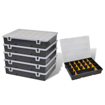 Storage Box Sort Case Set of 6 - Organize Your Tools