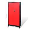 Tool Cabinet with Chest - Steel 90x40x180 cm | Hipo Market