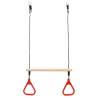 Trapeze Swing Bar with Rings - Fun & Safe Outdoor Play