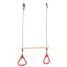 Trapeze Swing Bar with Rings - Fun & Safe Outdoor Play