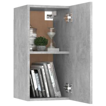 Concrete Grey TV Cabinet - Stylish & Practical Storage Solution