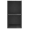 Wall-Mounted TV Cabinet High Gloss Grey - Stylish & Practical