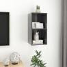 Wall-Mounted TV Cabinet High Gloss Grey - Stylish & Practical