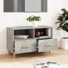 Stylish Concrete Grey TV Cabinet 80x36x50 cm - Hipomarket