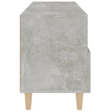 Stylish Concrete Grey TV Cabinet 80x36x50 cm - Hipomarket