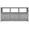 Stylish Grey Sonoma TV Cabinet - 102x37.5x52.5 cm