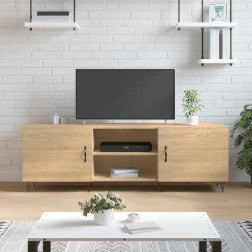 TV Cabinet Sonoma Oak 150x30x50 cm - Stylish & Practical