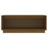 Elegant Honey Brown TV Cabinet - Solid Pine Wood | HipoMarket