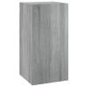 Stylish Grey Sonoma TV Cabinet - 30.5x30x60 cm | HipoMarket