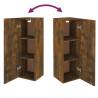 Stylish Smoked Oak TV Cabinets - Modern Wall-mounted Design