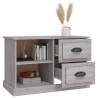 Stylish Grey Sonoma TV Cabinet | 73x35.5x47.5 cm