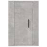 Wall Mounted TV Cabinet Concrete Grey - Stylish & Functional