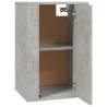 Wall Mounted TV Cabinet Concrete Grey - Stylish & Functional