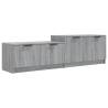 TV Cabinet Grey Sonoma | Stylish Engineered Wood 158.5x36x45 cm