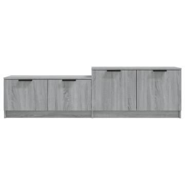 TV Cabinet Grey Sonoma | Stylish Engineered Wood 158.5x36x45 cm