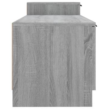 TV Cabinet Grey Sonoma | Stylish Engineered Wood 158.5x36x45 cm