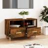 Stylish Smoked Oak TV Cabinet | 80x36x50 cm | Hipomarket UK