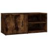 Stylish Smoked Oak TV Cabinets - 2 pcs | Hipomarket.co.uk