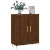 Sideboard Brown Oak - Classic Engineered Wood Storage