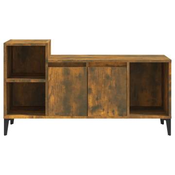 Stylish Smoked Oak TV Cabinet - 100x35x55 cm | HipoMarket