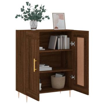 Sideboard Brown Oak - Classic Engineered Wood Storage