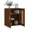 Sideboard Brown Oak - Classic Engineered Wood Storage