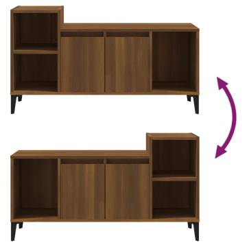 Brown Oak TV Cabinet - Sleek Design & Ample Storage | HipoMarket