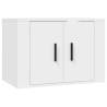 Wall-mounted TV Cabinets - White, 3 pcs | Hipomarket