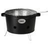 ProGarden BBQ Bucket with 2 Handles 34.5 cm Matte Black Colour black Number of 2 