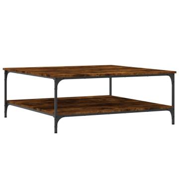 Stylish Smoked Oak Coffee Table - Elegant Living Room Furniture