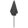 Beach Umbrella Anthracite 180x120 cm - UV Protection & Durable