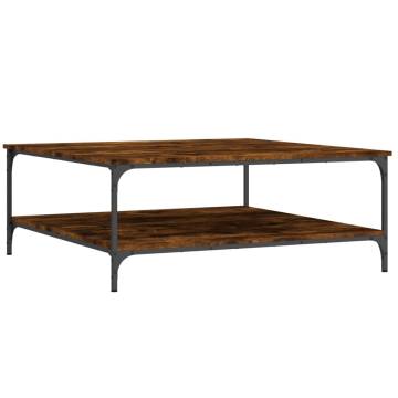 Stylish Smoked Oak Coffee Table - Elegant Living Room Furniture