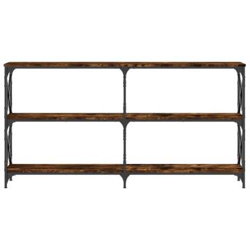 Console Table Smoked Oak - Stylish & Durable | HipoMarket