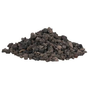 Volcanic Rocks 10 kg Black 1-2 cm for Aquariums & Gardens