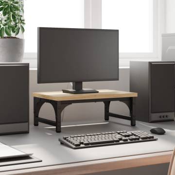 Monitor Stand Sonoma Oak - Ergonomic Design & Storage Space