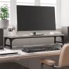 Monitor Stand Grey Sonoma - Ergonomic & Stylish | HipoMarket