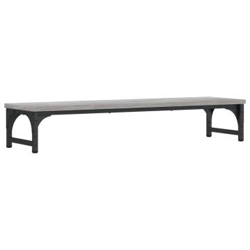 Monitor Stand Grey Sonoma - Ergonomic & Stylish | HipoMarket