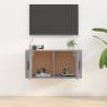 Wall Mounted TV Cabinet Grey Sonoma | Stylish & Practical