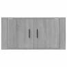 Wall Mounted TV Cabinet Grey Sonoma | Stylish & Practical