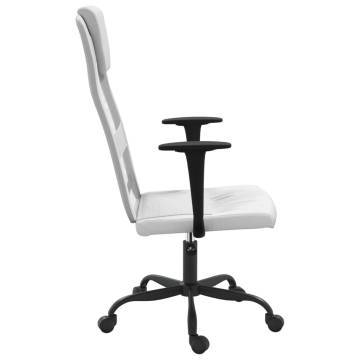 Comfortable White Mesh Office Chair - Stylish & Adjustable