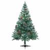 Frosted Pre-lit Christmas Tree with Ball Set - 150 cm