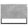 Elegant Concrete Grey Coffee Table - Engineered Wood 90x50x36.5 cm