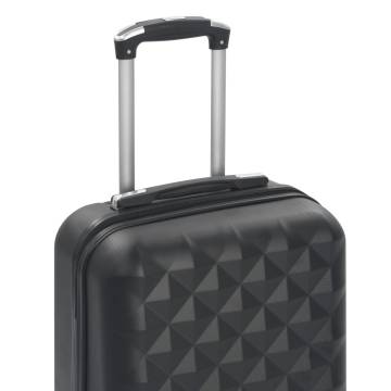 Hardcase Trolley Black ABS - Durable & Stylish Travel Solution