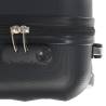 Hardcase Trolley Black ABS - Durable & Stylish Travel Solution