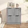 Sideboard Grey Sonoma 60x30x70 cm Engineered Wood Colour grey sonoma Quantity in Package 1 