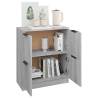 Elegant Grey Sonoma Sideboard - Modern 60x30x70 cm