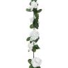 Artificial Flower Garlands - 6 pcs Spring White 250 cm