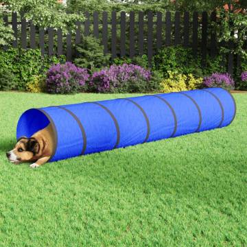 Dog Tunnel Blue Ø 50x300 cm - Durable Polyester for Pets